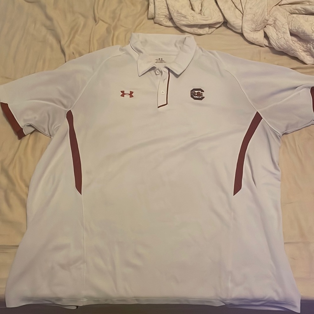 Men’s under armour Gamecocks polo